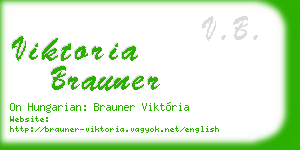 viktoria brauner business card
